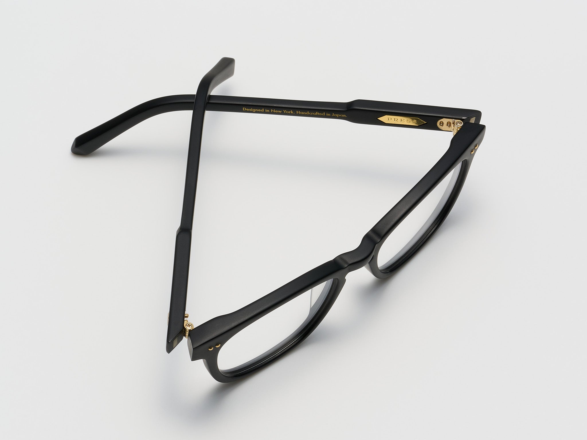 The Choice Optical Matte Black / Gold - TI001 #color_matte-black-gold-ti001