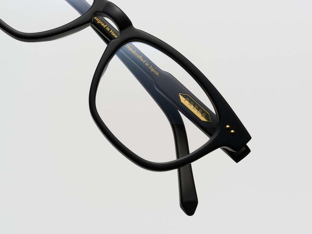 The Choice Optical Matte Black / Gold - TI001 #color_matte-black-gold-ti001