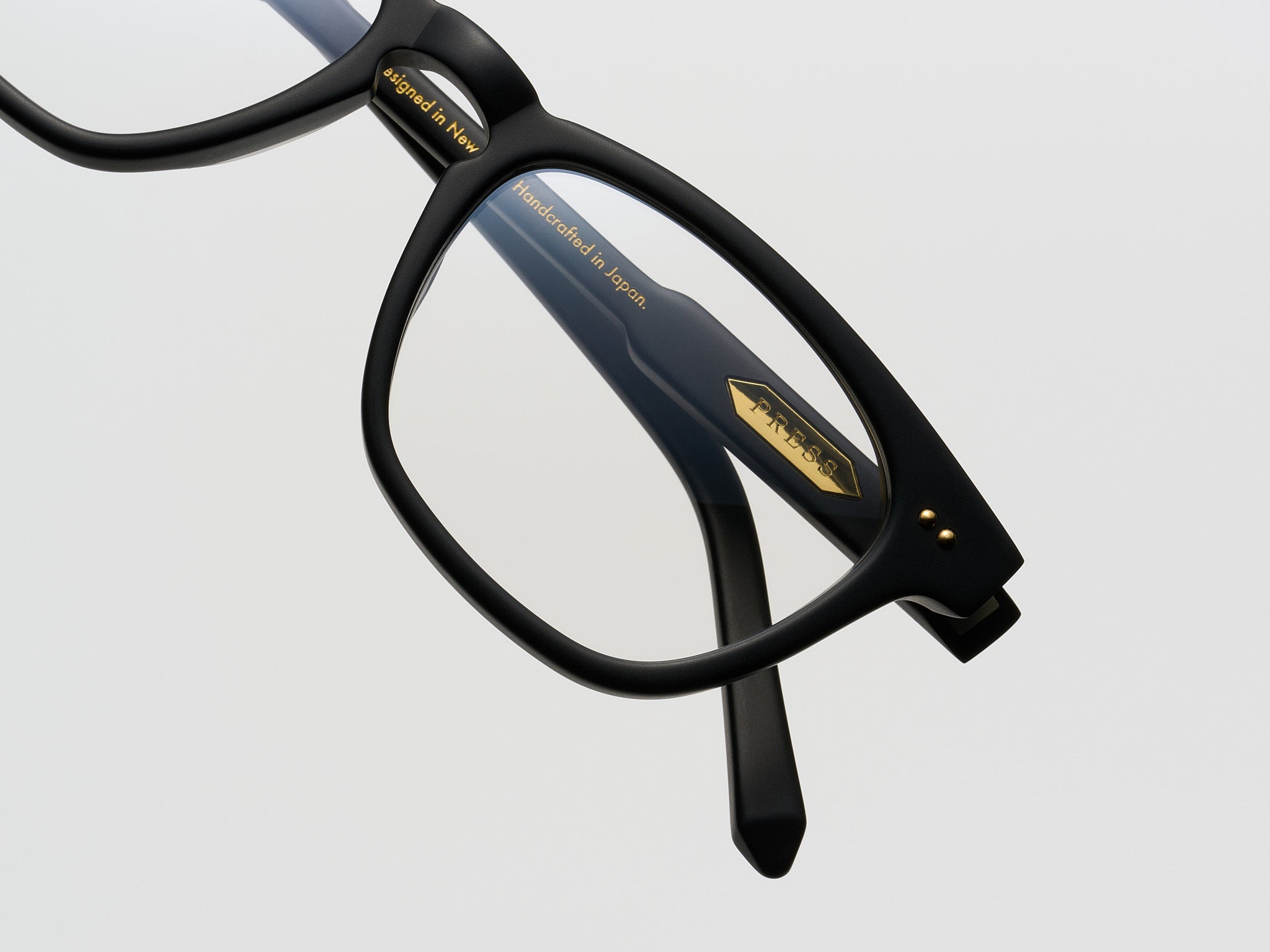 The Choice Optical Matte Black / Gold - TI001 #color_matte-black-gold-ti001