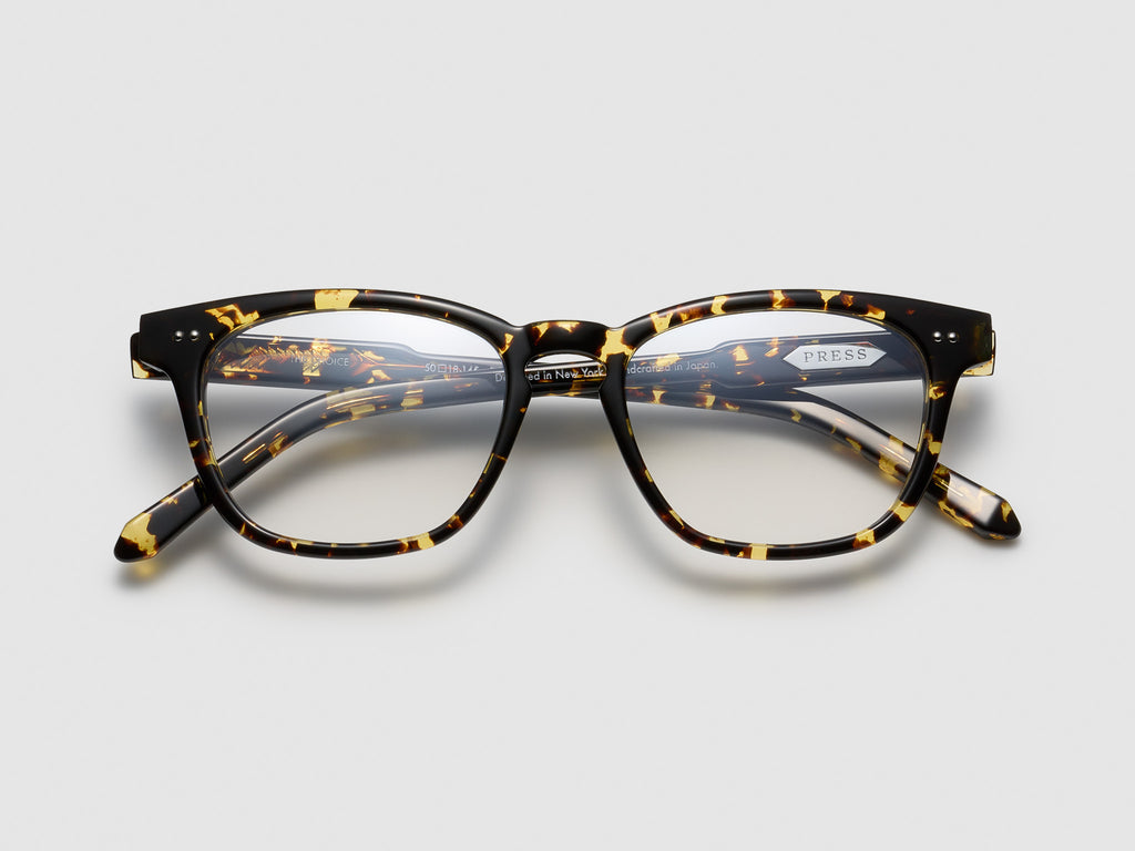 The Choice Optical Tokyo Tortoise / Silver - TI003 #color_tokyo-tortoise-silver-ti003