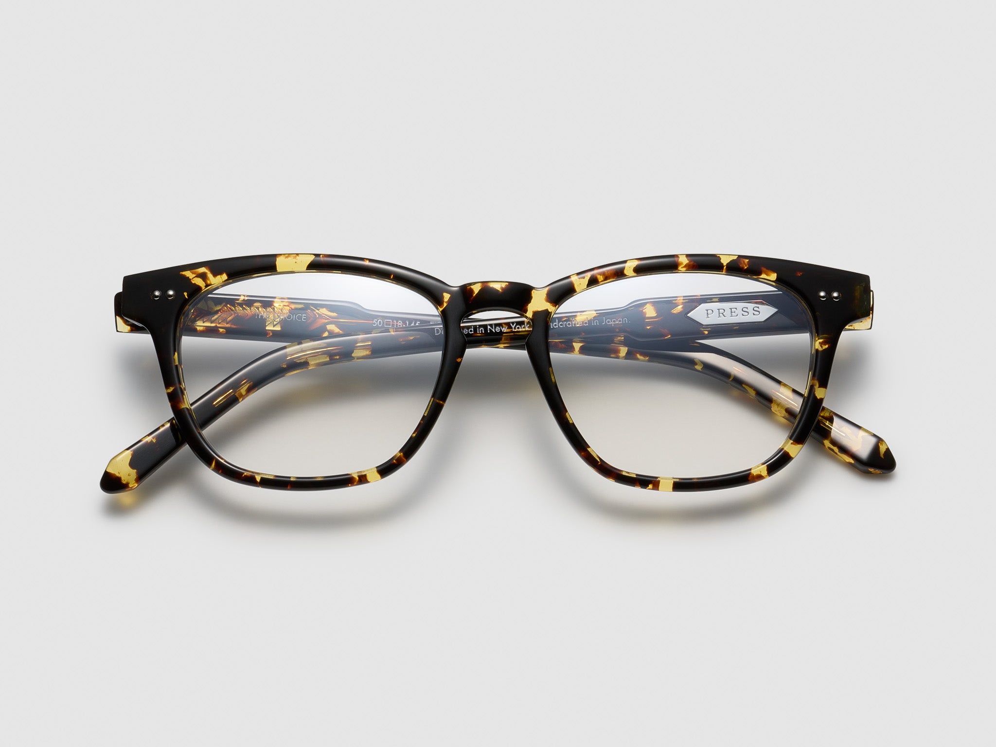 The Choice Optical Tokyo Tortoise / Silver - TI003 #color_tokyo-tortoise-silver-ti003