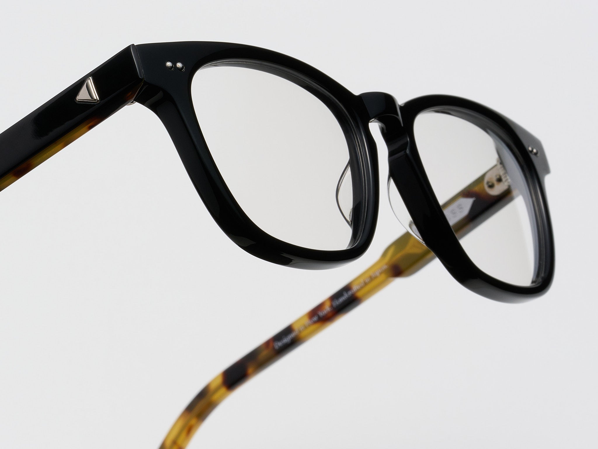 The Choice Optical Black Tortoise / Silver - TI015 #color_black-tortoise-silver-ti015