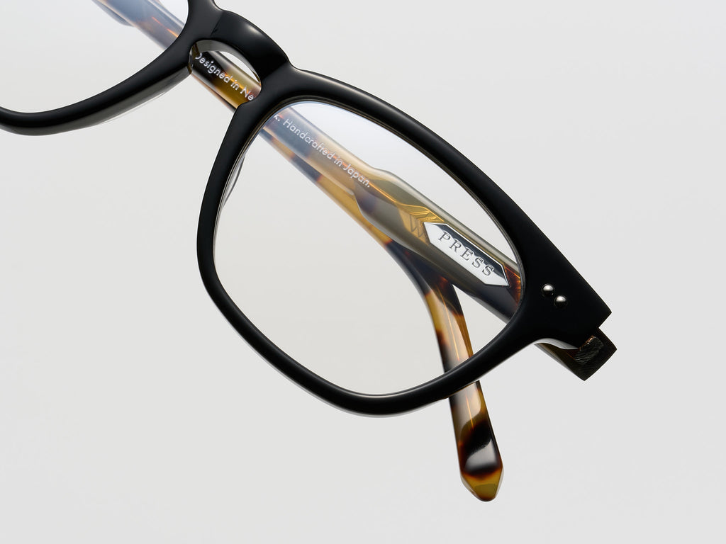 The Choice Optical Black Tortoise / Silver - TI015 #color_black-tortoise-silver-ti015