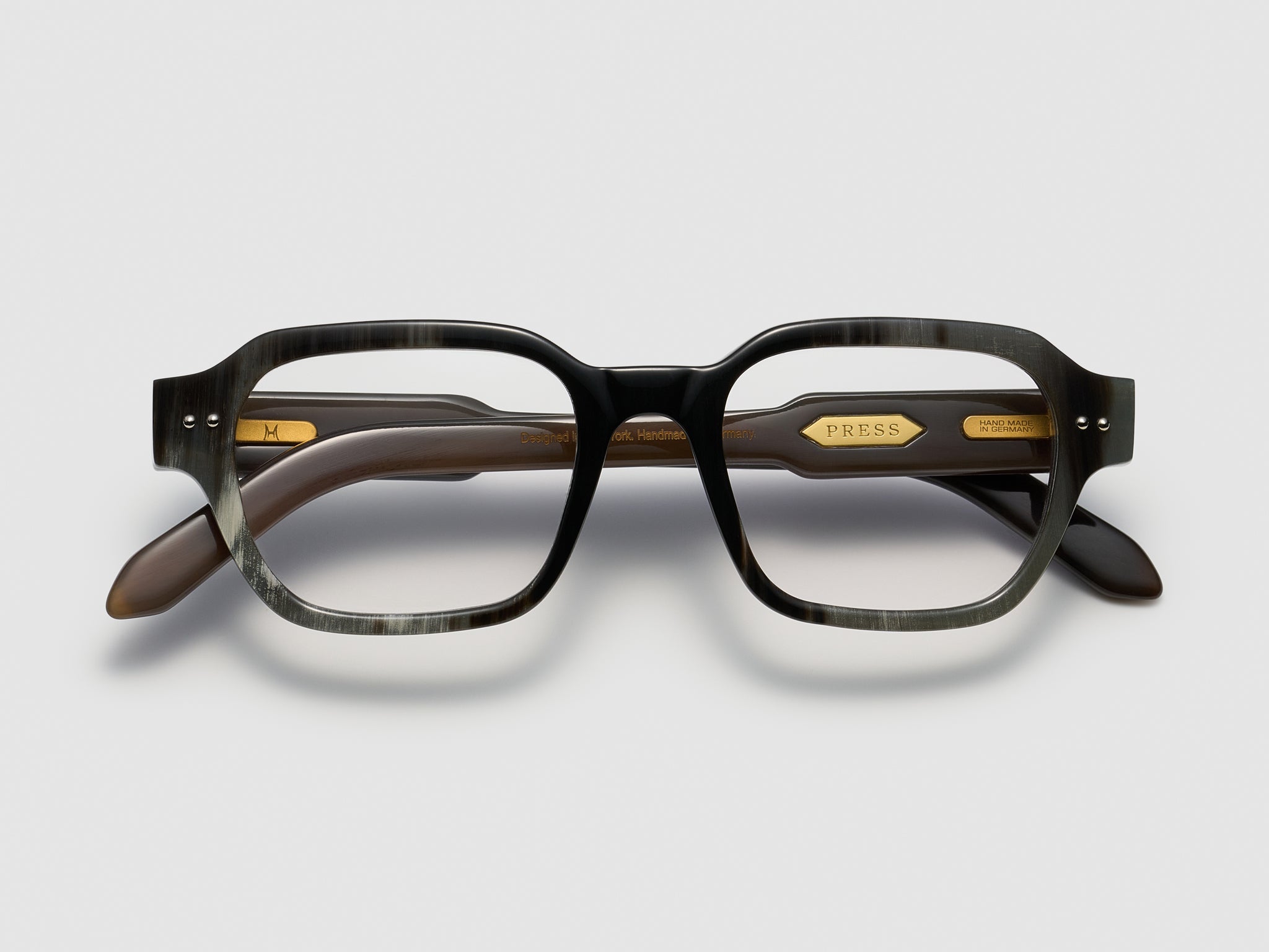 The Face Horn Optical Slate Plum - JP039 #color_slate-plum-jp039