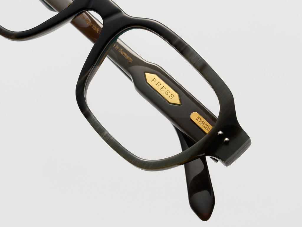 The Face Horn Optical Slate Plum - JP039 #color_slate-plum-jp039