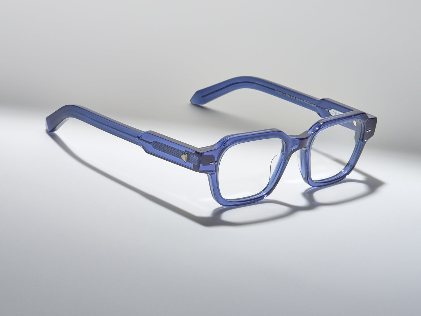 The Face Optical Blue Crystal / Silver - TI002 #color_blue-crystal-silver-ti002