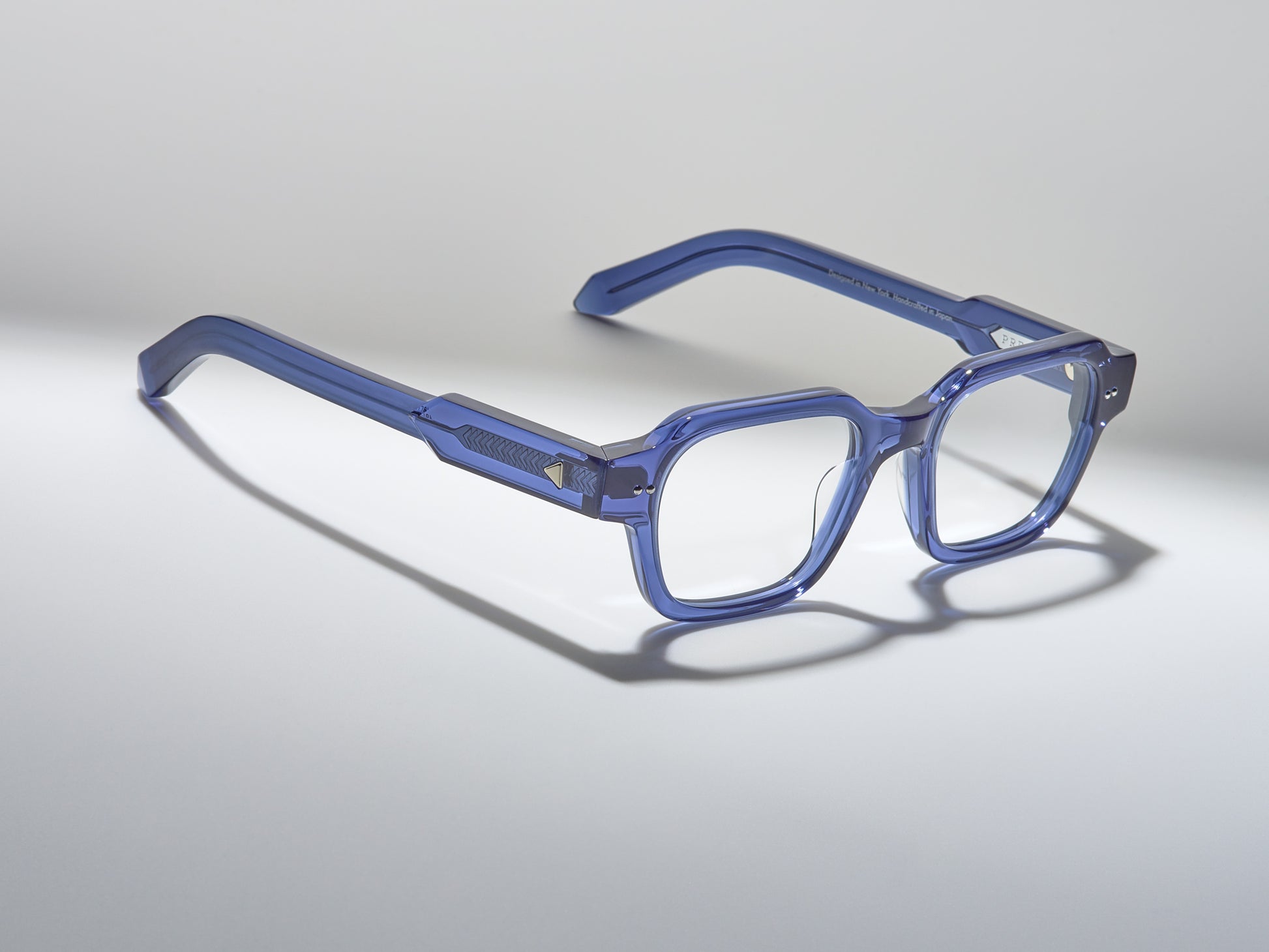 The Face Optical Blue Crystal / Silver - TI002 #color_blue-crystal-silver-ti002