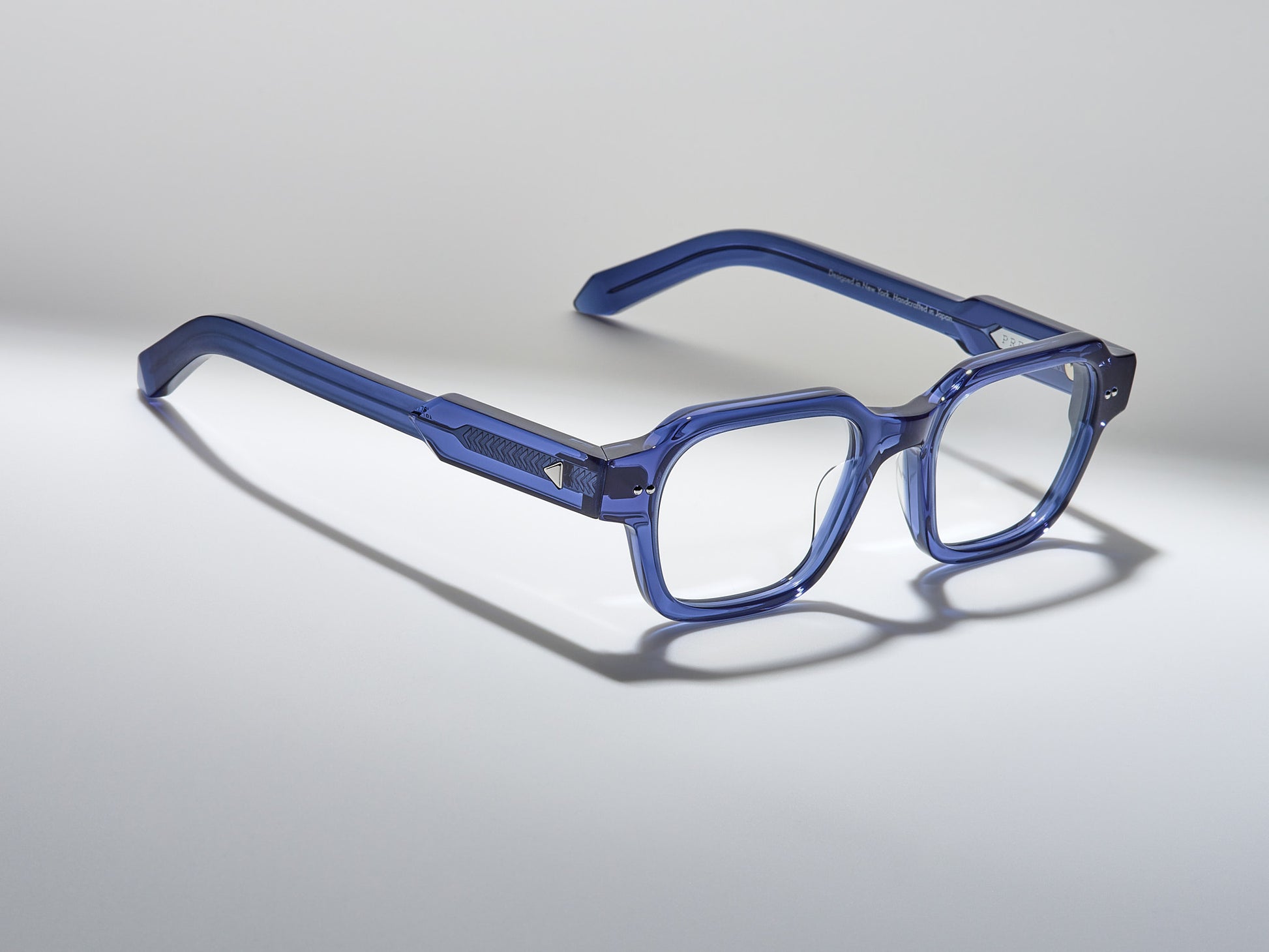 The Face Optical Blue Crystal / Silver - TI002 #color_blue-crystal-silver-ti002