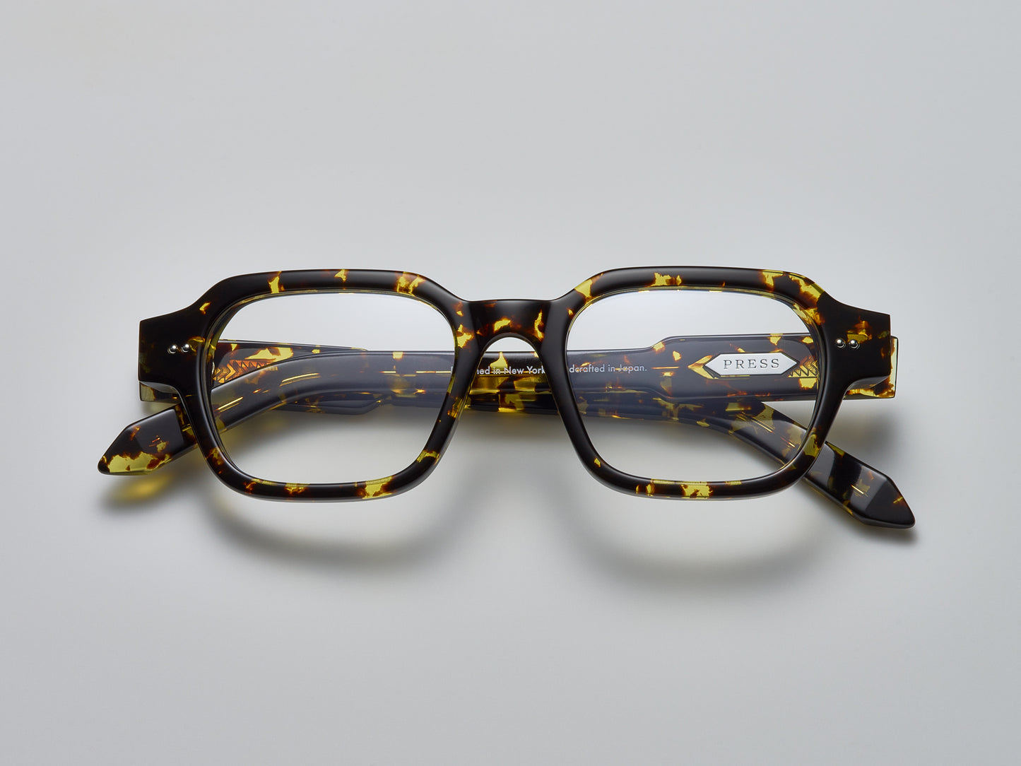 The Face Optical Tokyo Tortoise / Silver - TI003 #color_tokyo-tortoise-silver-ti003