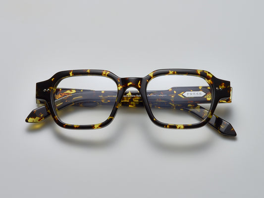 The Face Optical Tokyo Tortoise / Silver - TI003 #color_tokyo-tortoise-silver-ti003