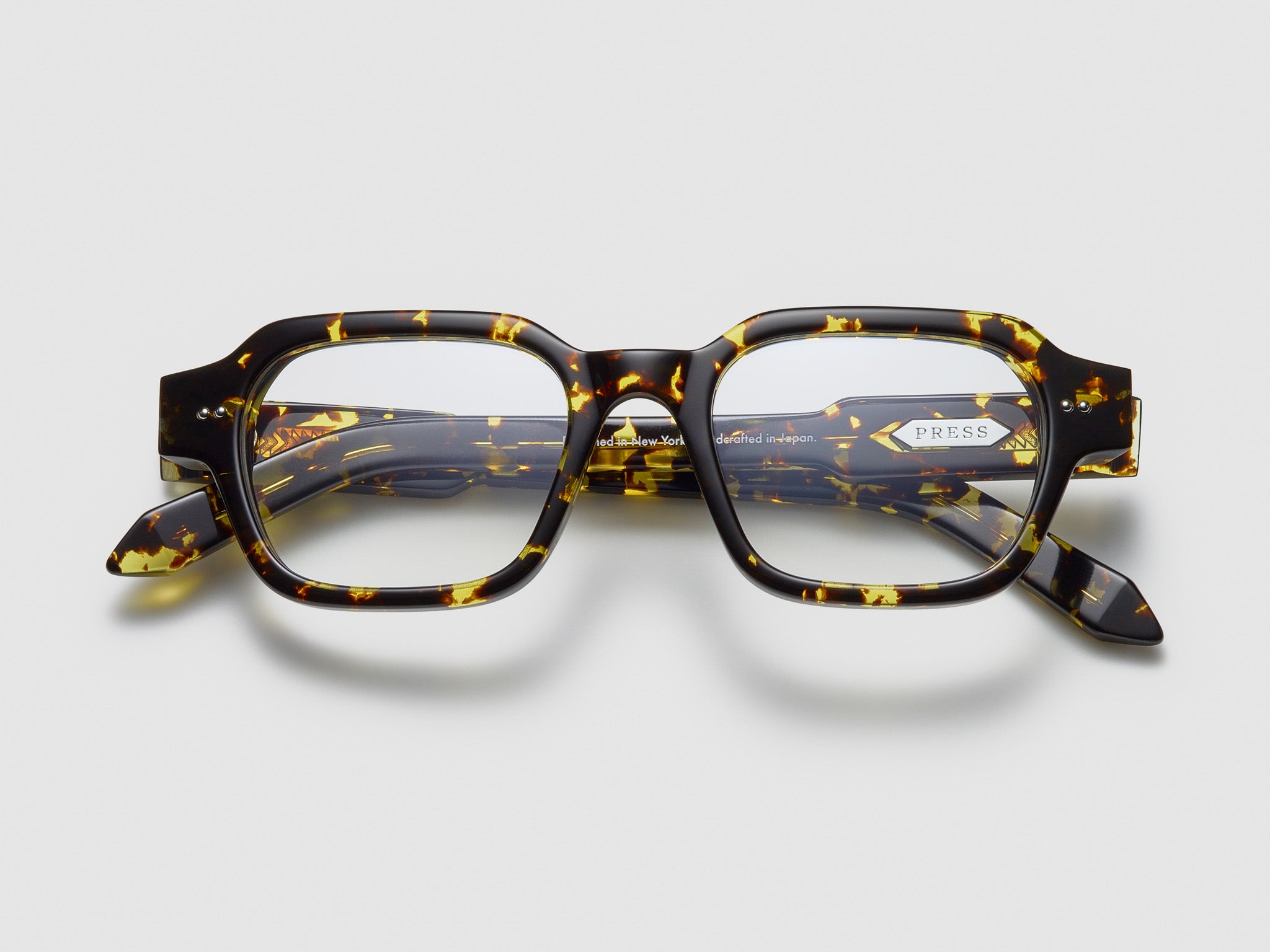 The Face Optical Tokyo Tortoise / Silver - TI003 #color_tokyo-tortoise-silver-ti003