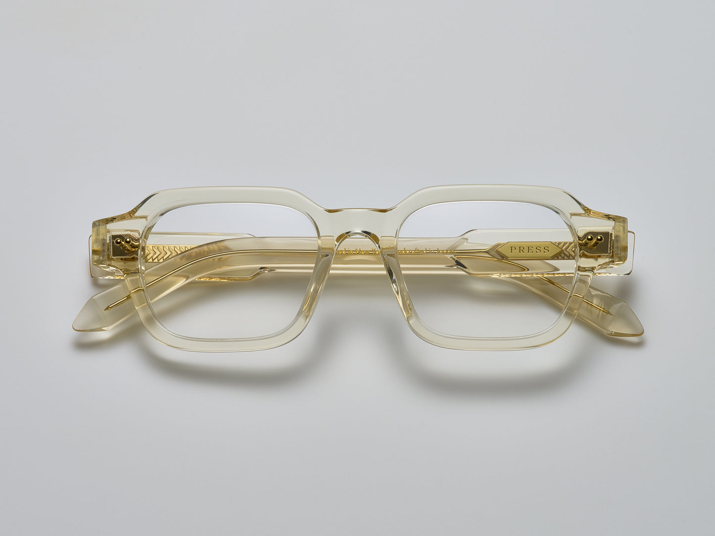The Face Optical Vintage Crystal / Gold - TI008 #color_vintage-crystal-gold-ti008