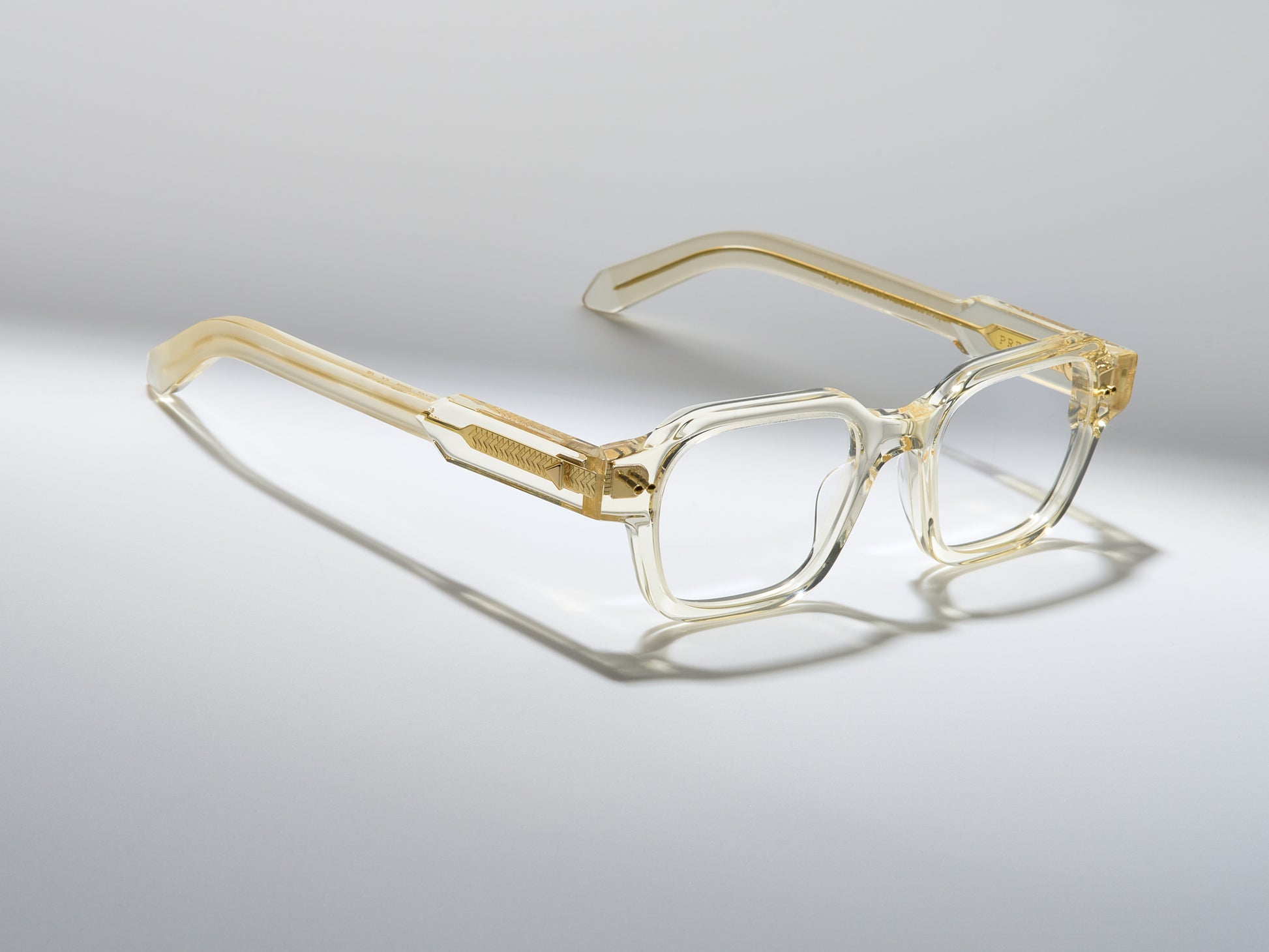 The Face Optical Vintage Crystal / Gold - TI008 #color_vintage-crystal-gold-ti008