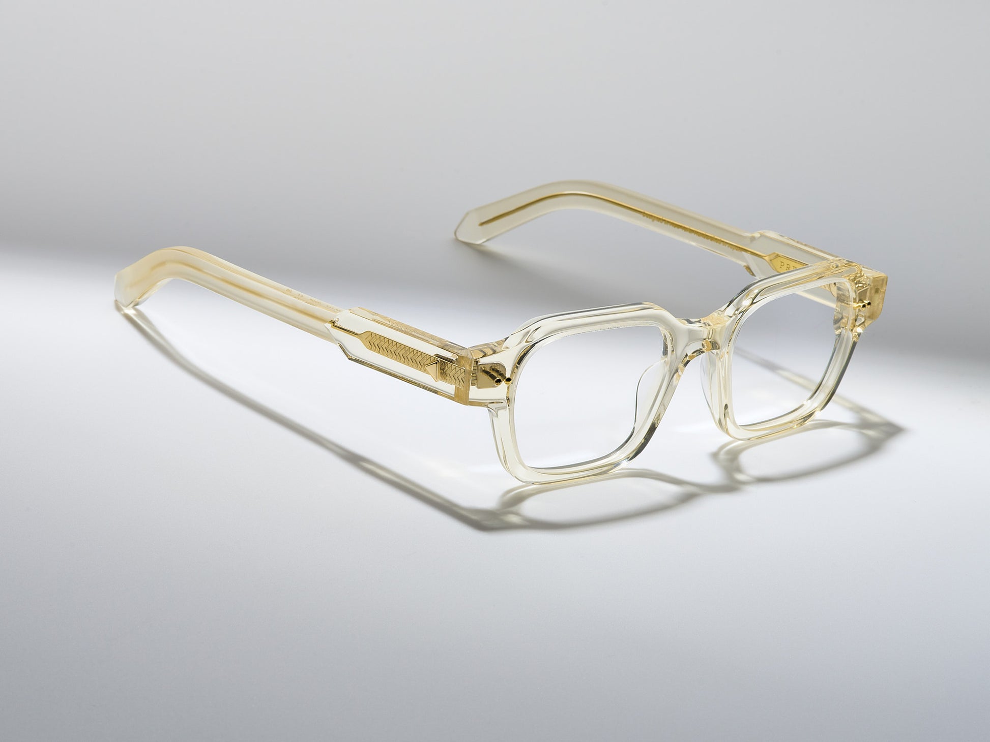 The Face Optical Vintage Crystal / Gold - TI008 #color_vintage-crystal-gold-ti008