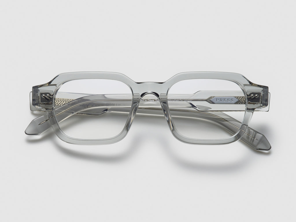The Face Optical Smoke Crystal / Silver - TI009 #color_smoke-crystal-silver-ti009