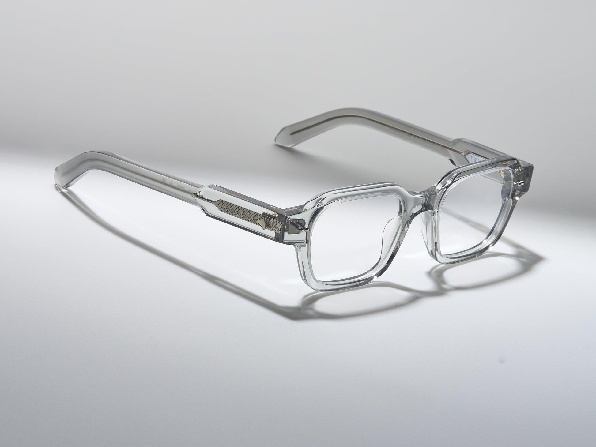 The Face Optical Smoke Crystal / Silver - TI009 #color_smoke-crystal-silver-ti009