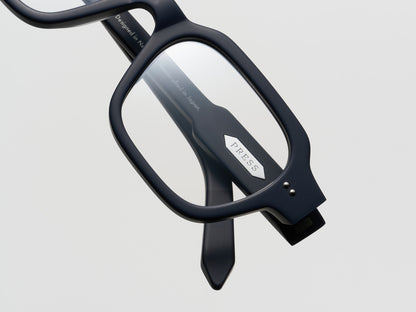 The Face Optical Matte Navy / Silver - TI014 #color_matte-navy-silver-ti014