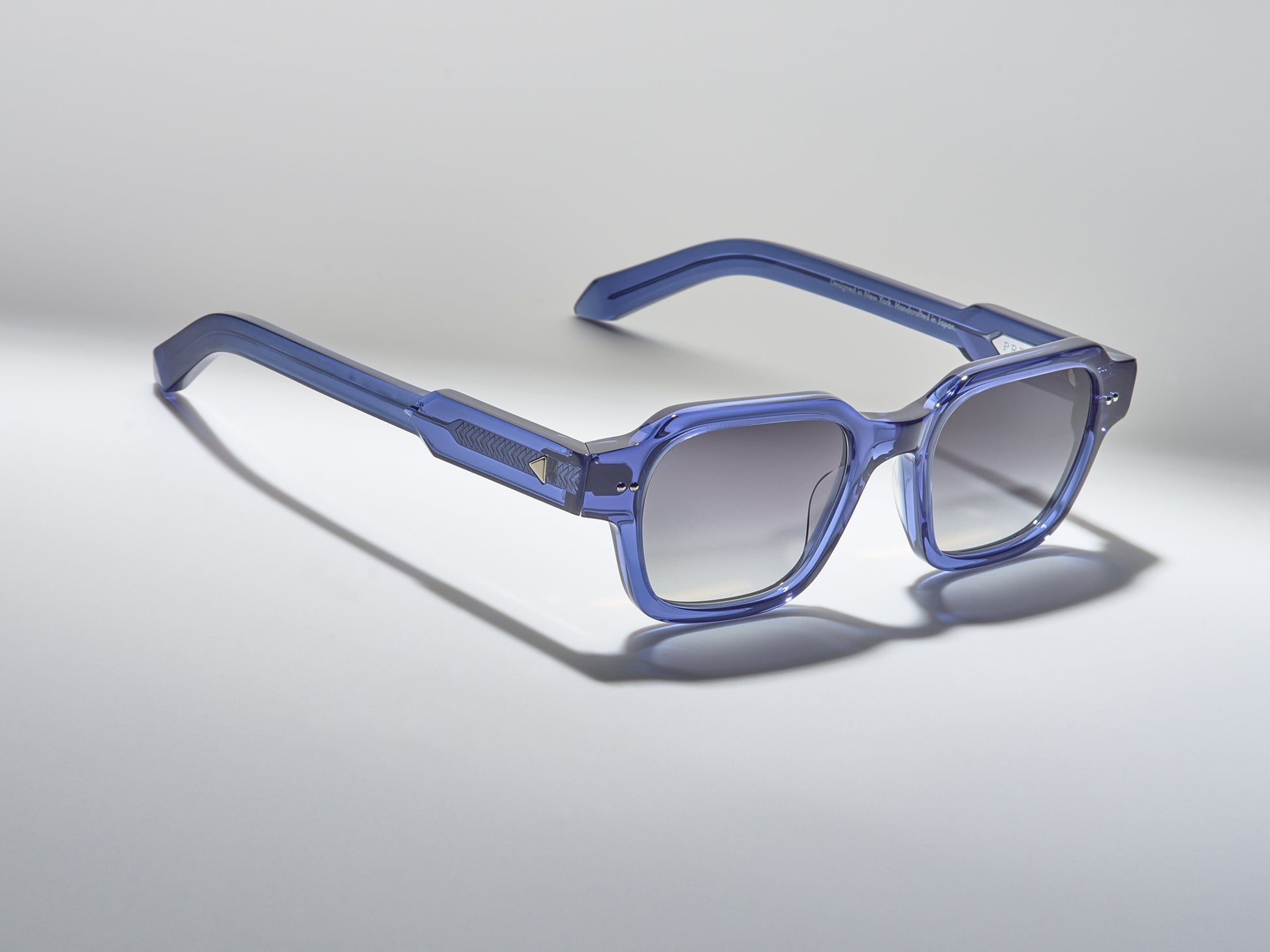 The Face Blue Crystal / Silver - TI002 #color_blue-crystal-silver-ti002