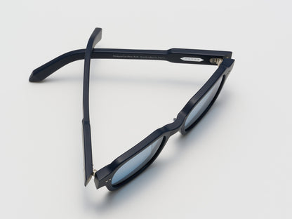The Face Matte Navy / Silver - TI014 #color_matte-navy-silver-ti014