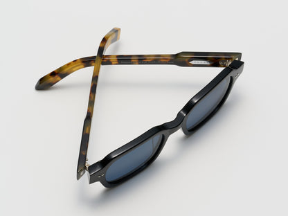 The Face Black Tortoise / Silver - TI015 #color_black-tortoise-silver-ti015