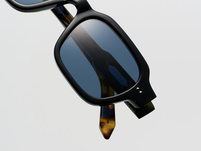 The Face Black Tortoise / Silver - TI015 #color_black-tortoise-silver-ti015