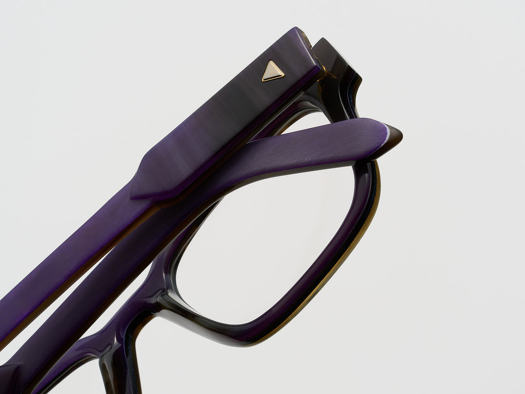 The Genius Horn Optical Slate Plum - JP039 #color_slate-plum-jp039