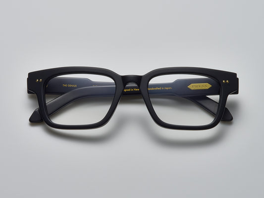The Genius Optical Matte Black / Gold - TI001 #color_matte-black-gold-ti001