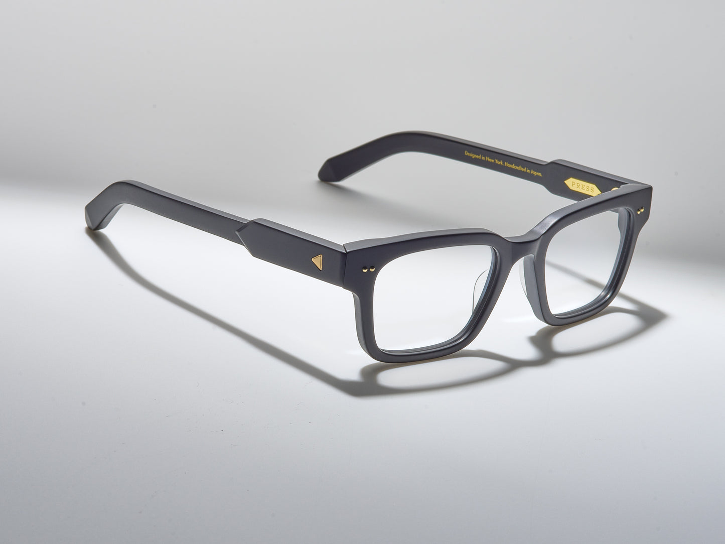 The Genius Optical Matte Black / Gold - TI001 #color_matte-black-gold-ti001