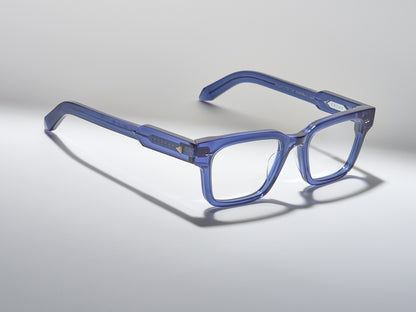 The Genius Optical Blue Crystal / Silver - TI002 