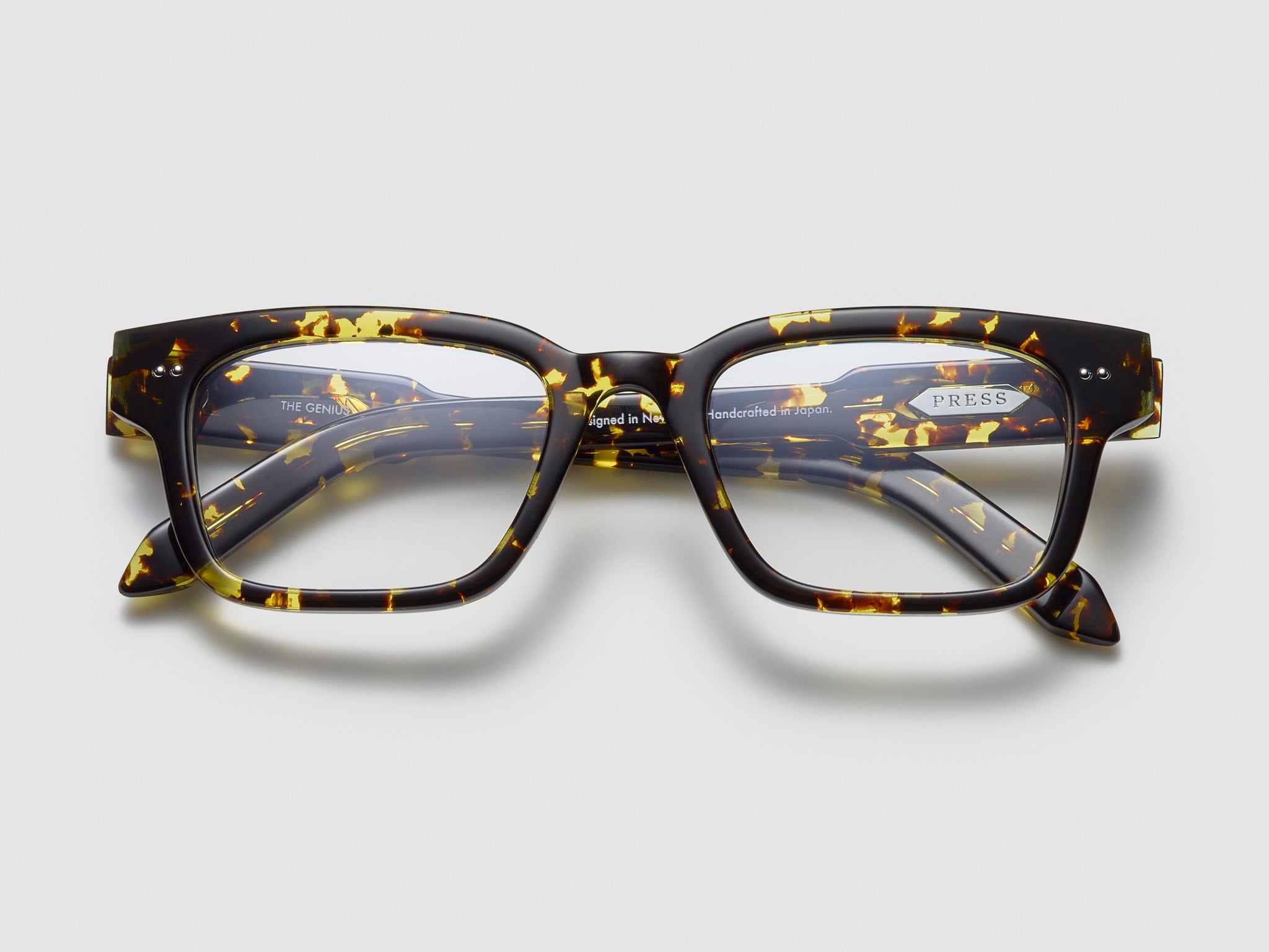 The Genius Optical Tokyo Tortoise / Silver - TI003 #color_tokyo-tortoise-silver-ti003