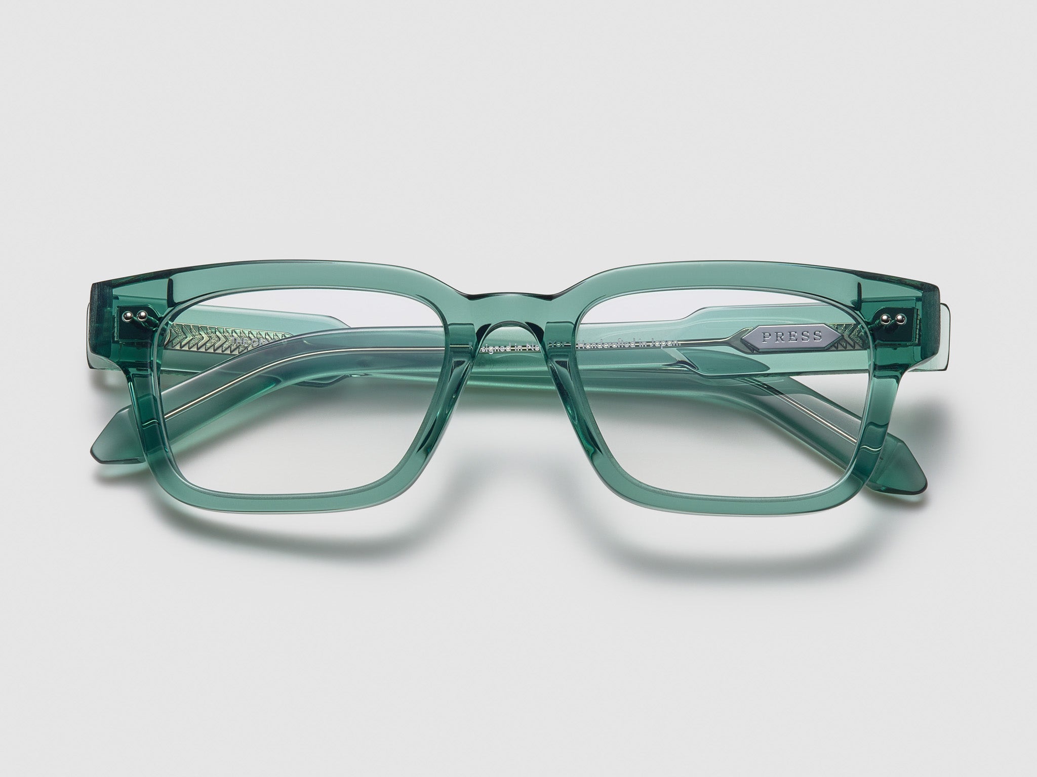 The Genius Optical Moss / Silver - TI010 #color_moss-silver-ti010