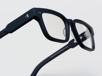 The Genius Optical Matte Navy / Silver - TI014 #color_matte-navy-silver-ti014