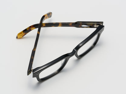 The Genius Optical Black Tortoise / Silver - TI015 #color_black-tortoise-silver-ti015