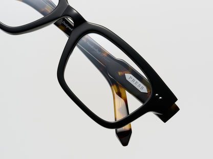 The Genius Optical Black Tortoise / Silver - TI015 #color_black-tortoise-silver-ti015