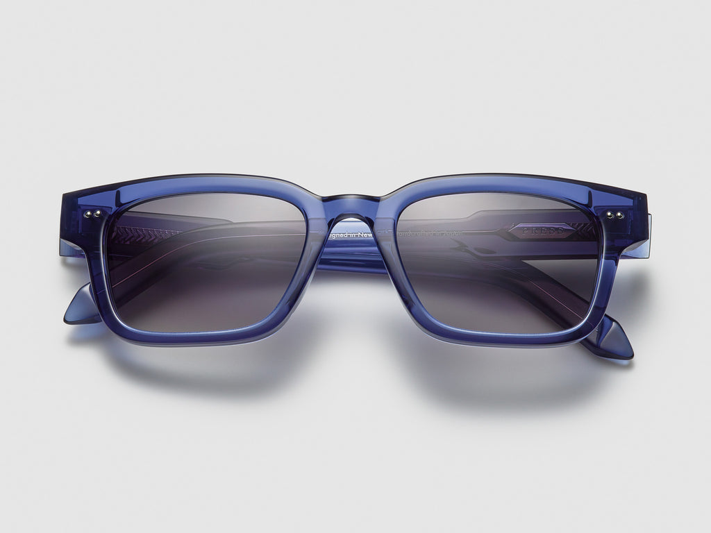 The Genius Blue Crystal / Silver - TI002 #color_blue-crystal-silver-ti002