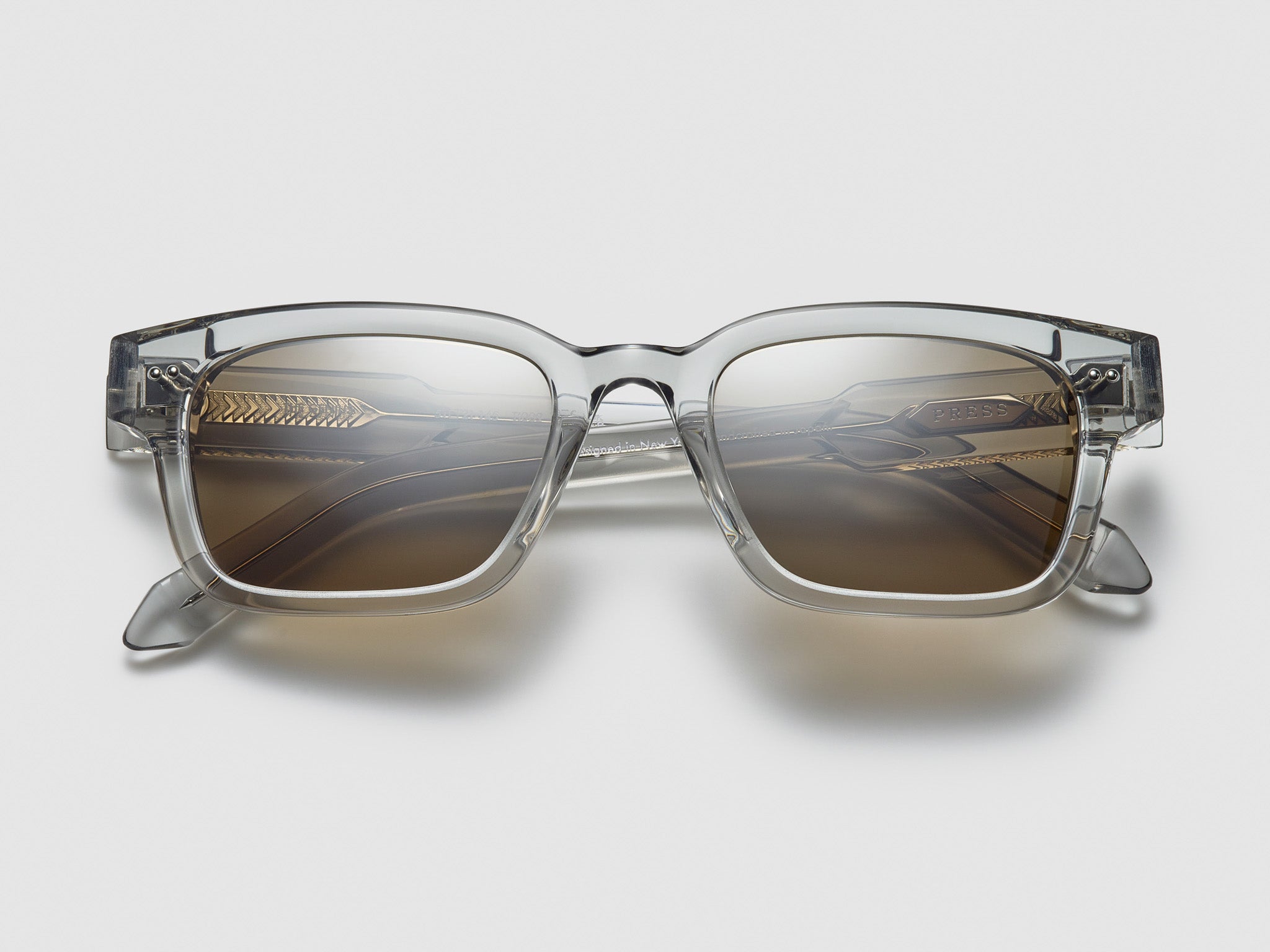 The Genius Smoke Crystal / Silver - TI009 #color_smoke-crystal-silver-ti009