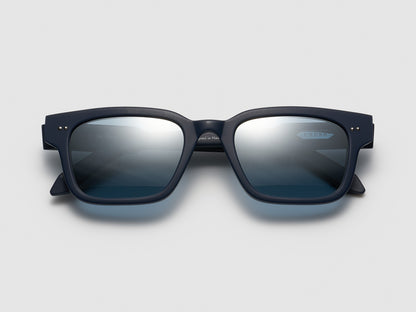 The Genius Matte Navy / Silver - TI014 #color_matte-navy-silver-ti014