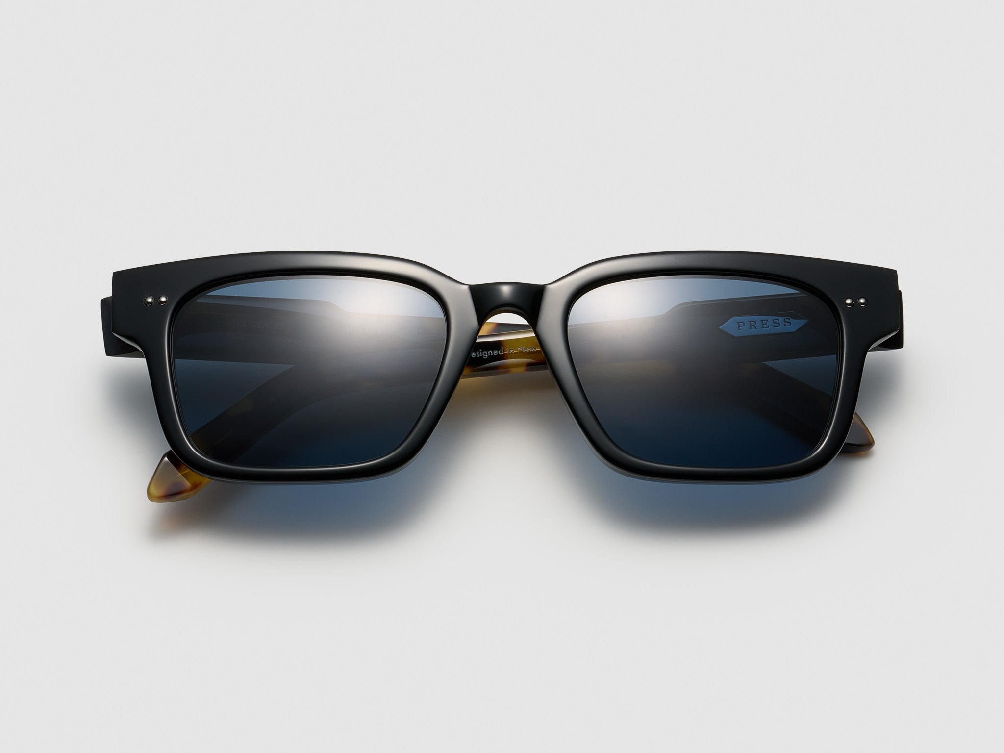 The Genius Black Tortoise / Silver - TI015 #color_black-tortoise-silver-ti015