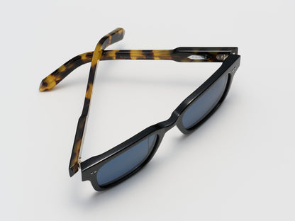 The Genius Black Tortoise / Silver - TI015 #color_black-tortoise-silver-ti015