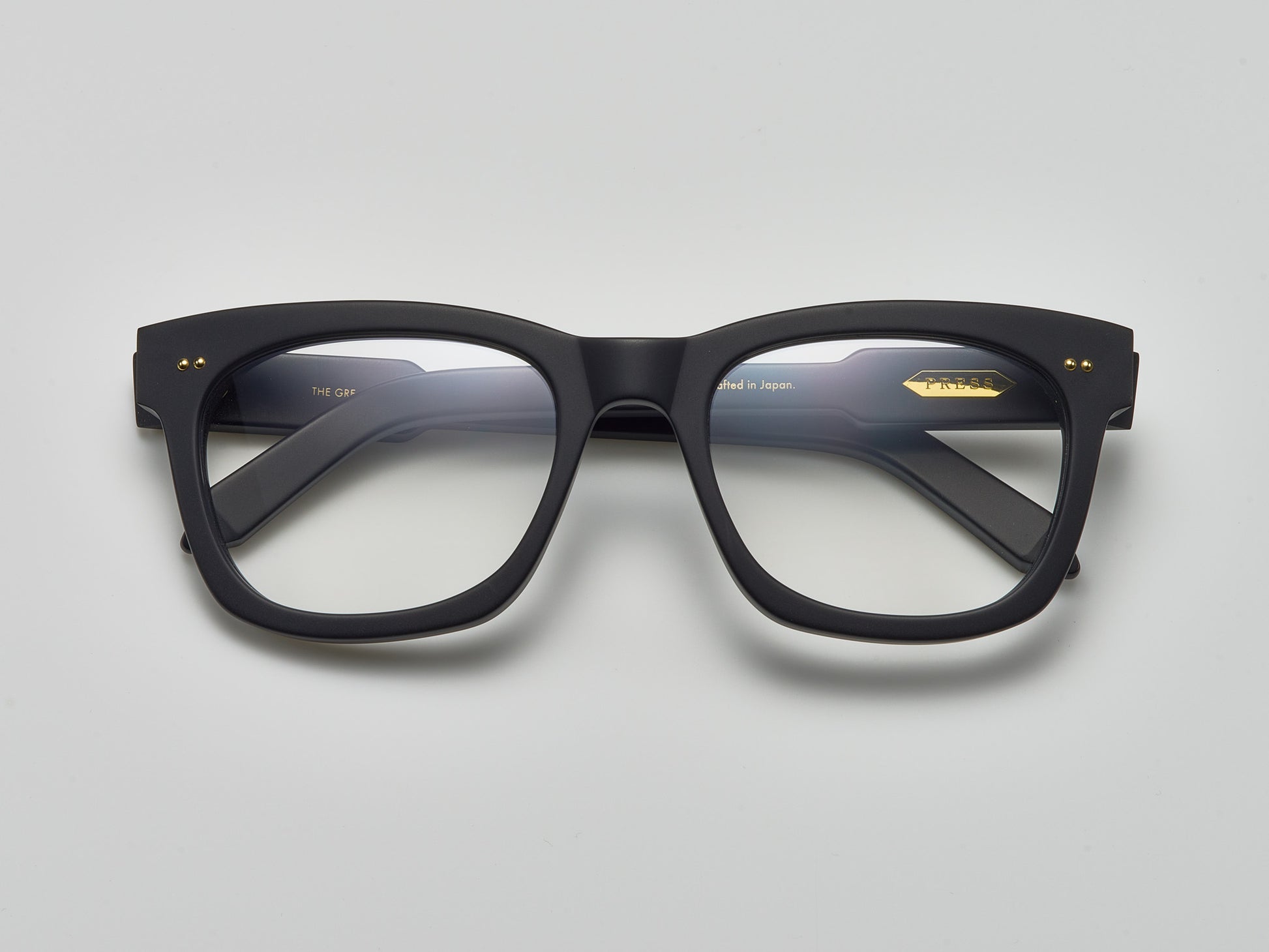 The Greatest Optical Matte Black / Gold - TI001 #color_matte-black-gold-ti001