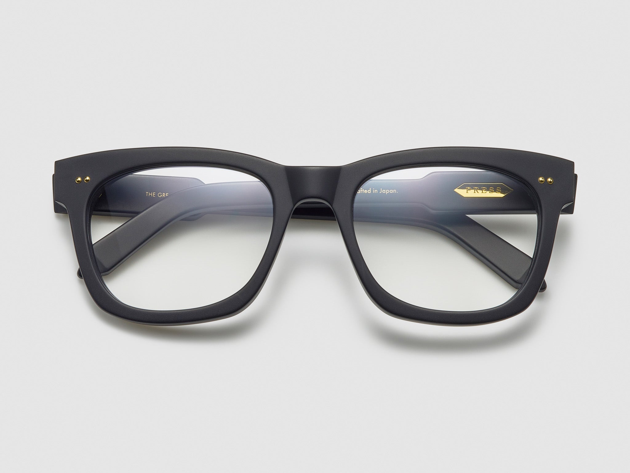 The Greatest Optical Matte Black / Gold - TI001 #color_matte-black-gold-ti001