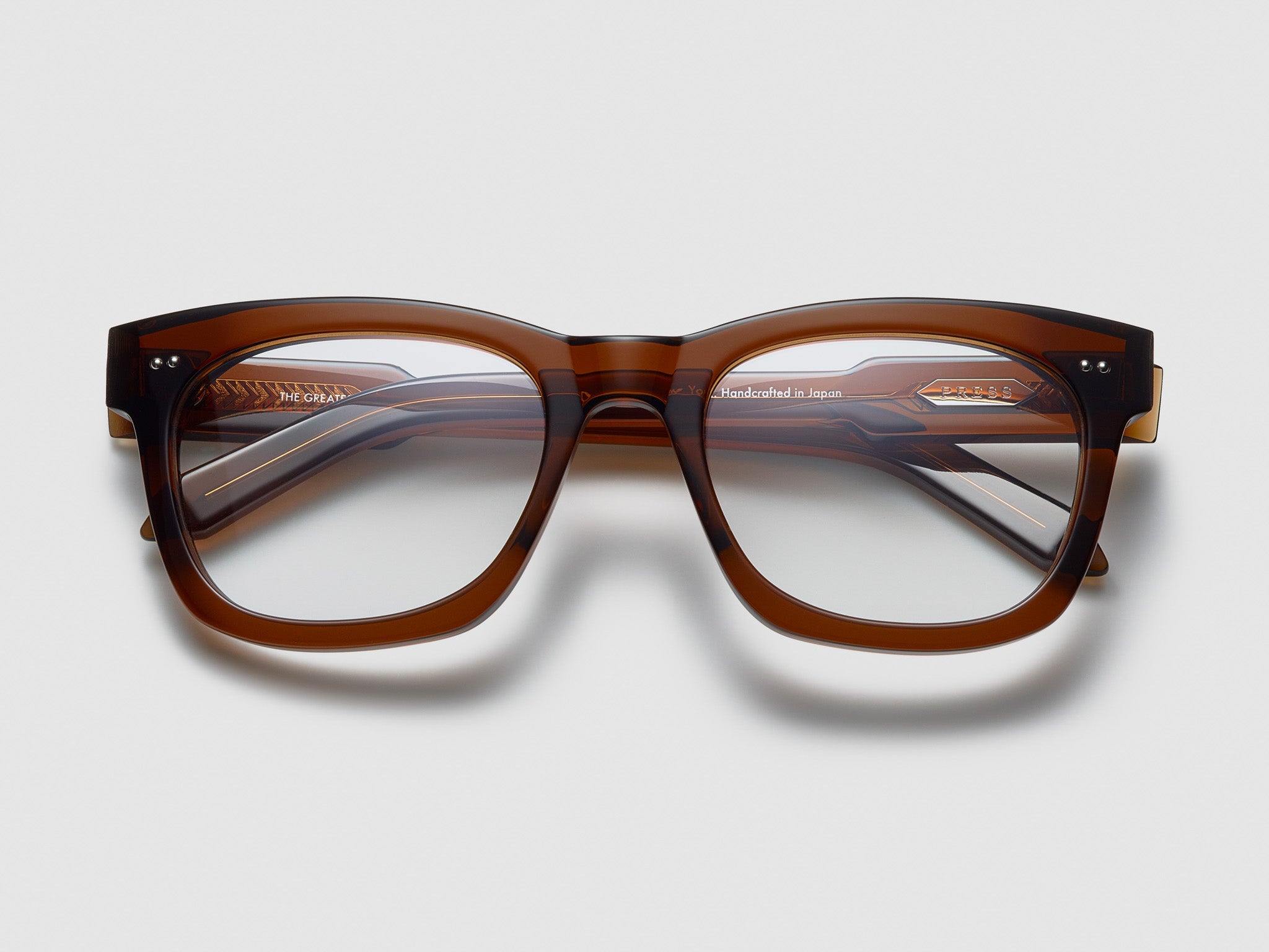 The Greatest Optical Cognac / Silver - TI005 #color_cognac-silver-ti005