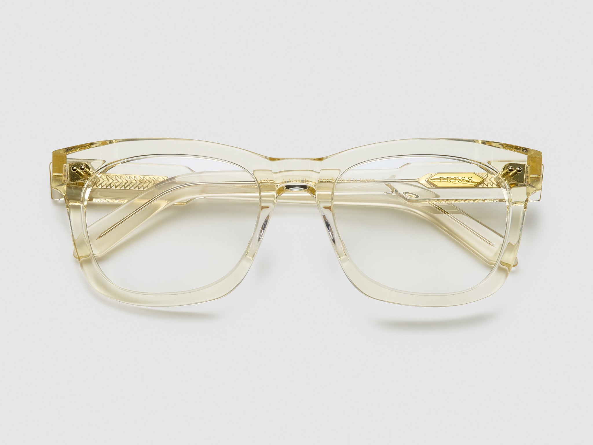 The Greatest Optical Vintage Crystal / Gold - TI008 #color_vintage-crystal-gold-ti008