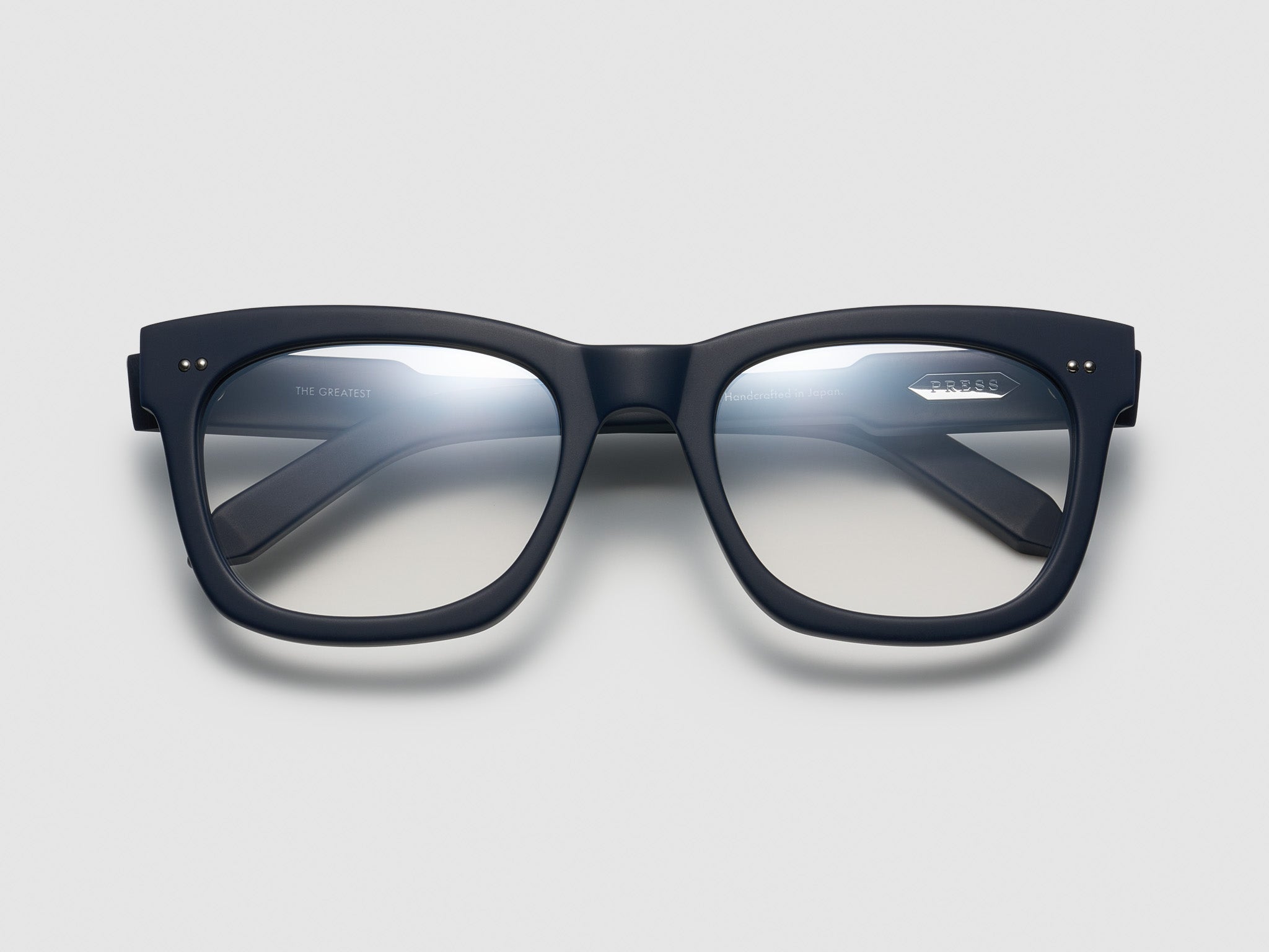 The Greatest Optical Matte Navy / Silver - TI014 #color_matte-navy-silver-ti014