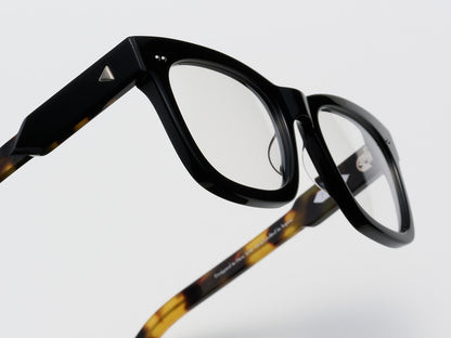 The Greatest Optical Black Tortoise / Silver - TI015 #color_black-tortoise-silver-ti015