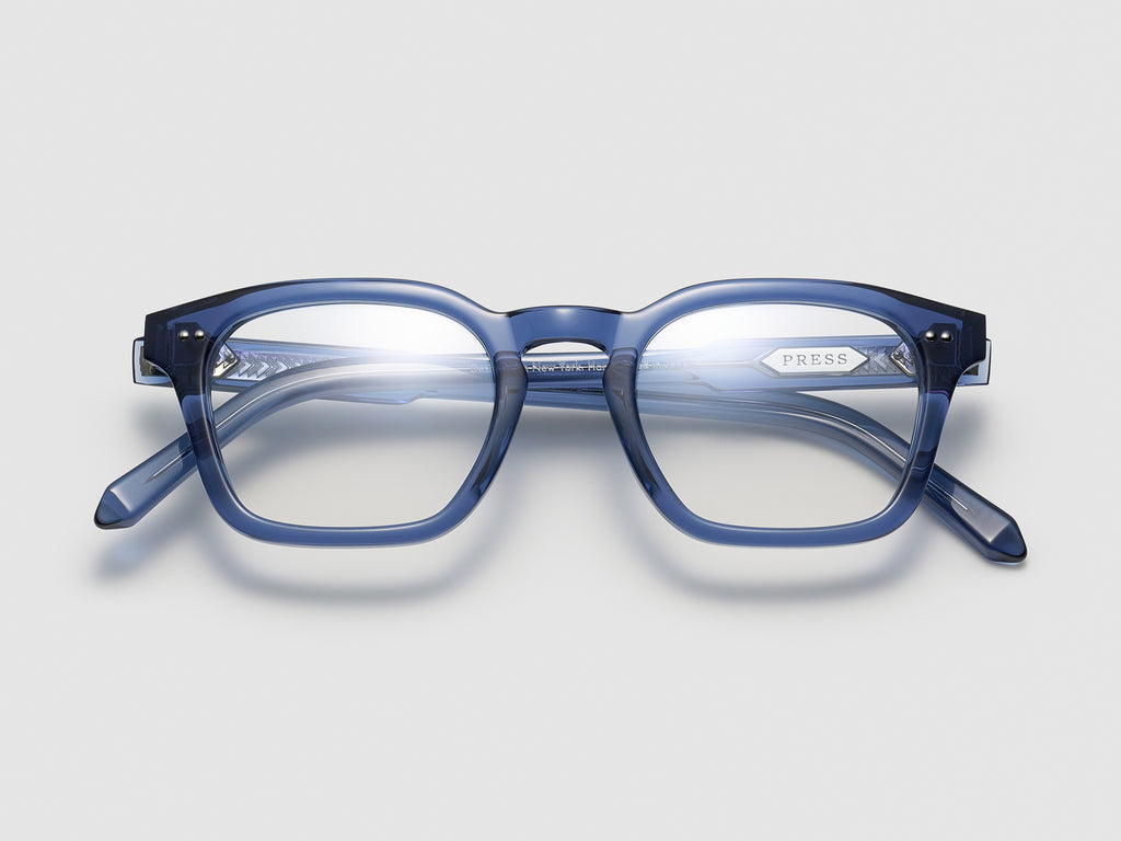 The Panther Optical Blue Crystal / Silver - TI002 #color_blue-crystal-silver-ti002