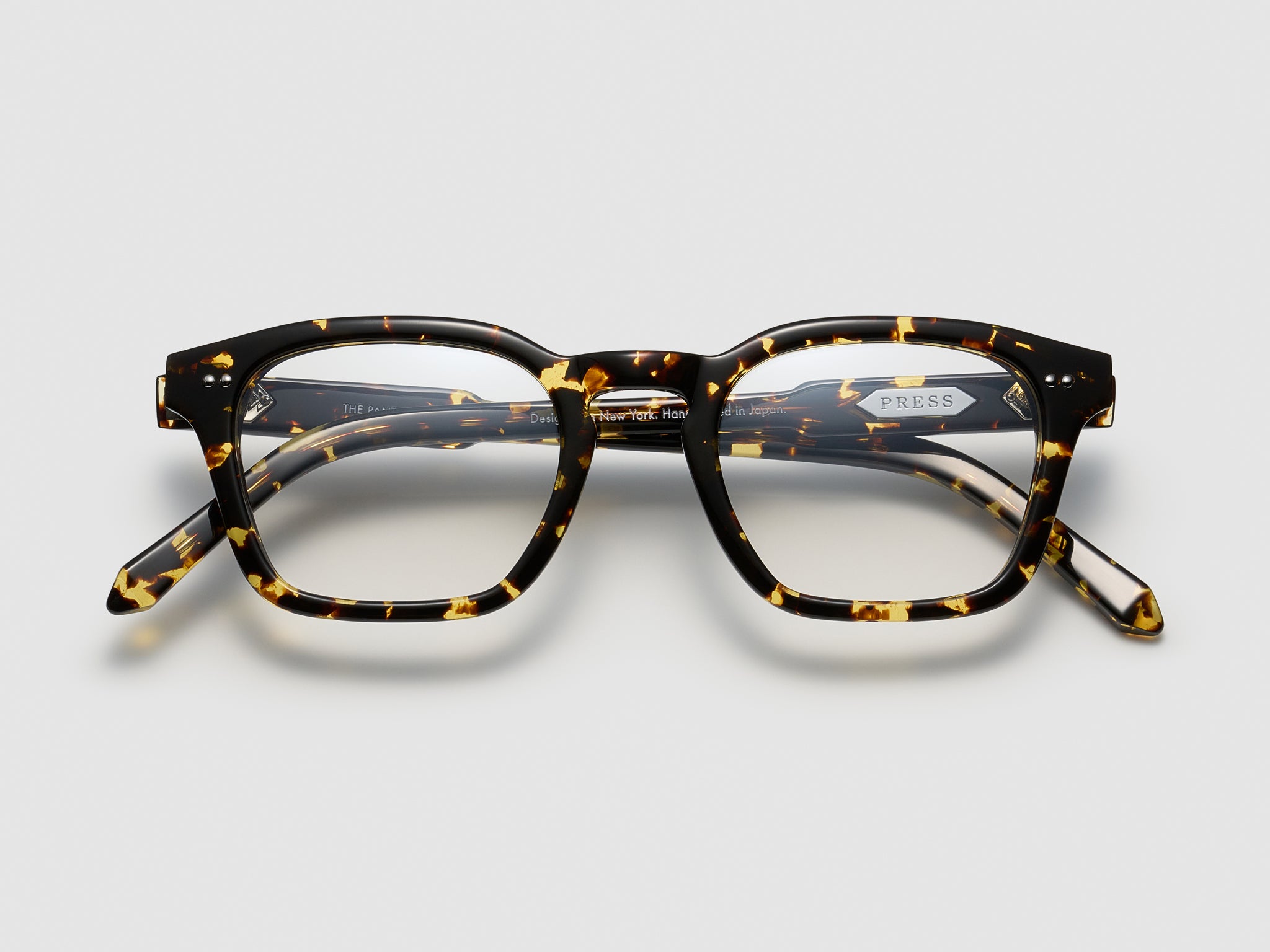The Panther Optical Tokyo Tortoise / Silver - TI003 #color_tokyo-tortoise-silver-ti003
