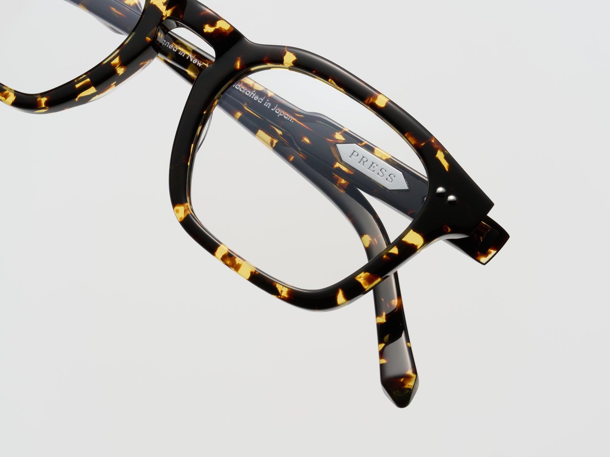 The Panther Optical Tokyo Tortoise / Silver - TI003 #color_tokyo-tortoise-silver-ti003