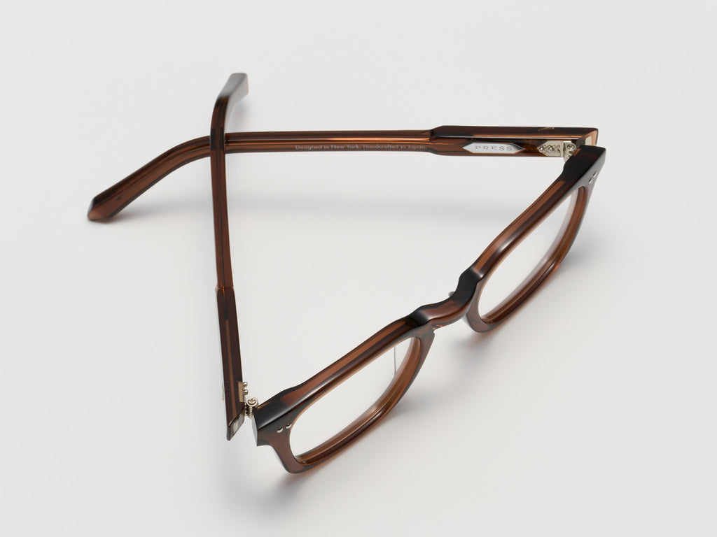 The Panther Optical Cognac / Silver - TI005 #color_cognac-silver-ti005