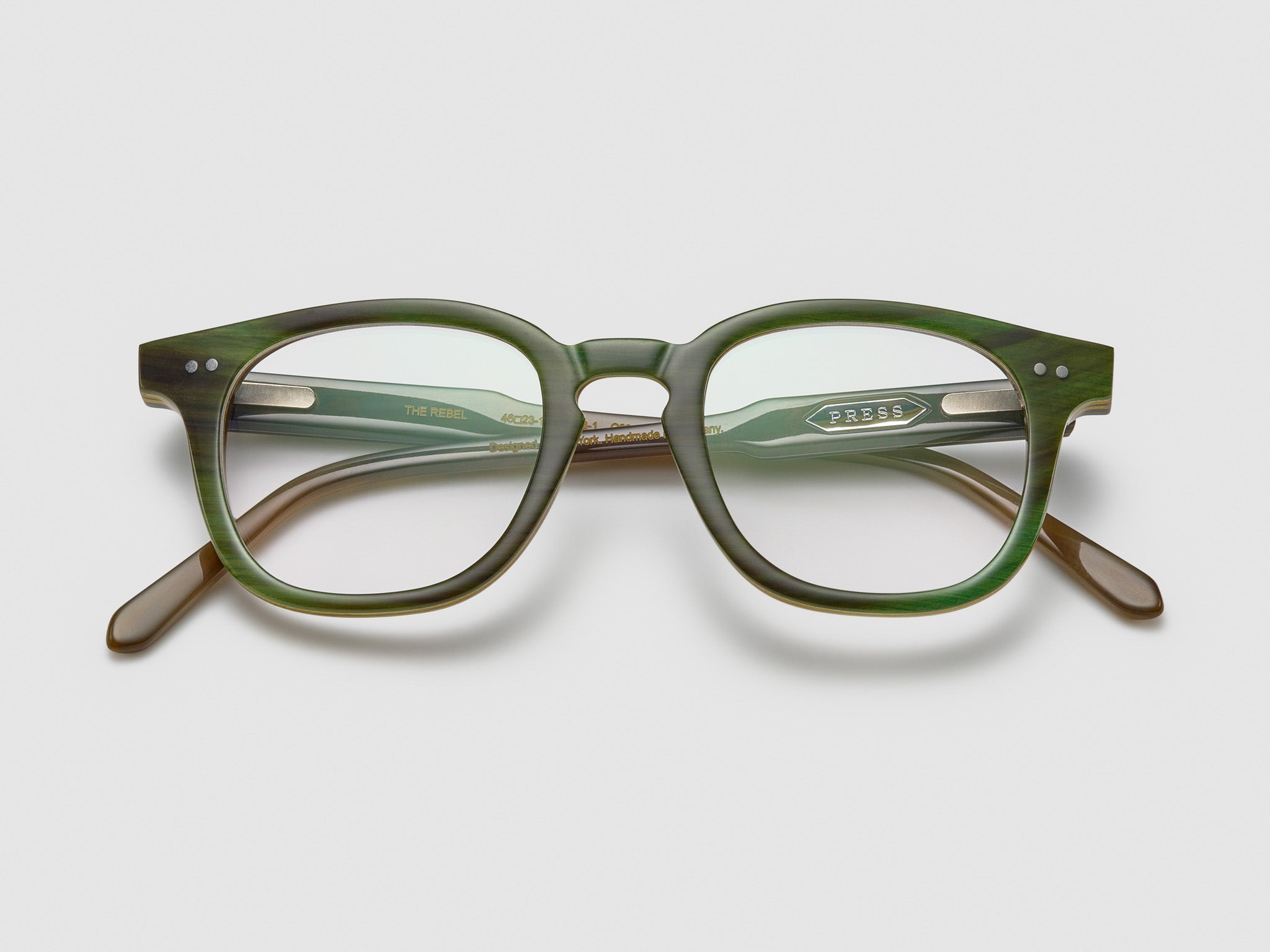 The Rebel Horn Optical Green - JP008 #color_green-jp008